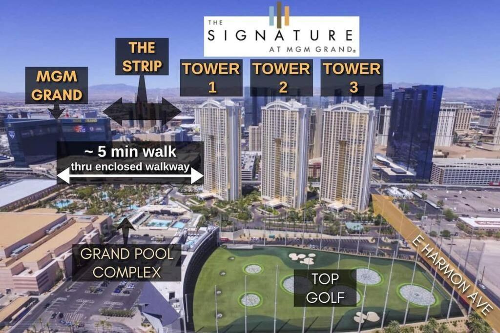 11Th Floor Mgm Signature Studio:Strip View, No Fee Las Vegas Bagian luar foto
