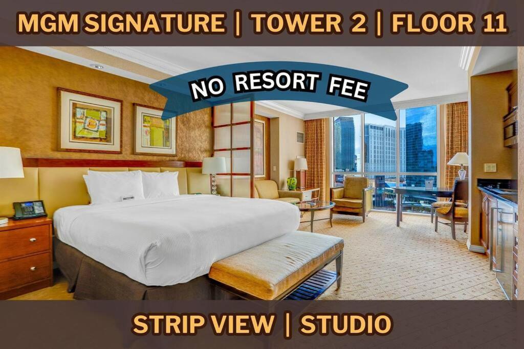 11Th Floor Mgm Signature Studio:Strip View, No Fee Las Vegas Bagian luar foto